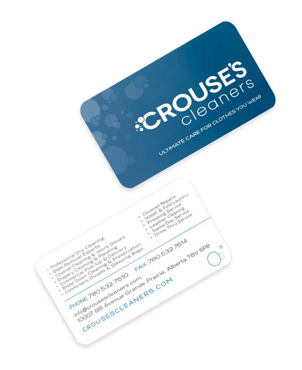 Crouse's Business Cards