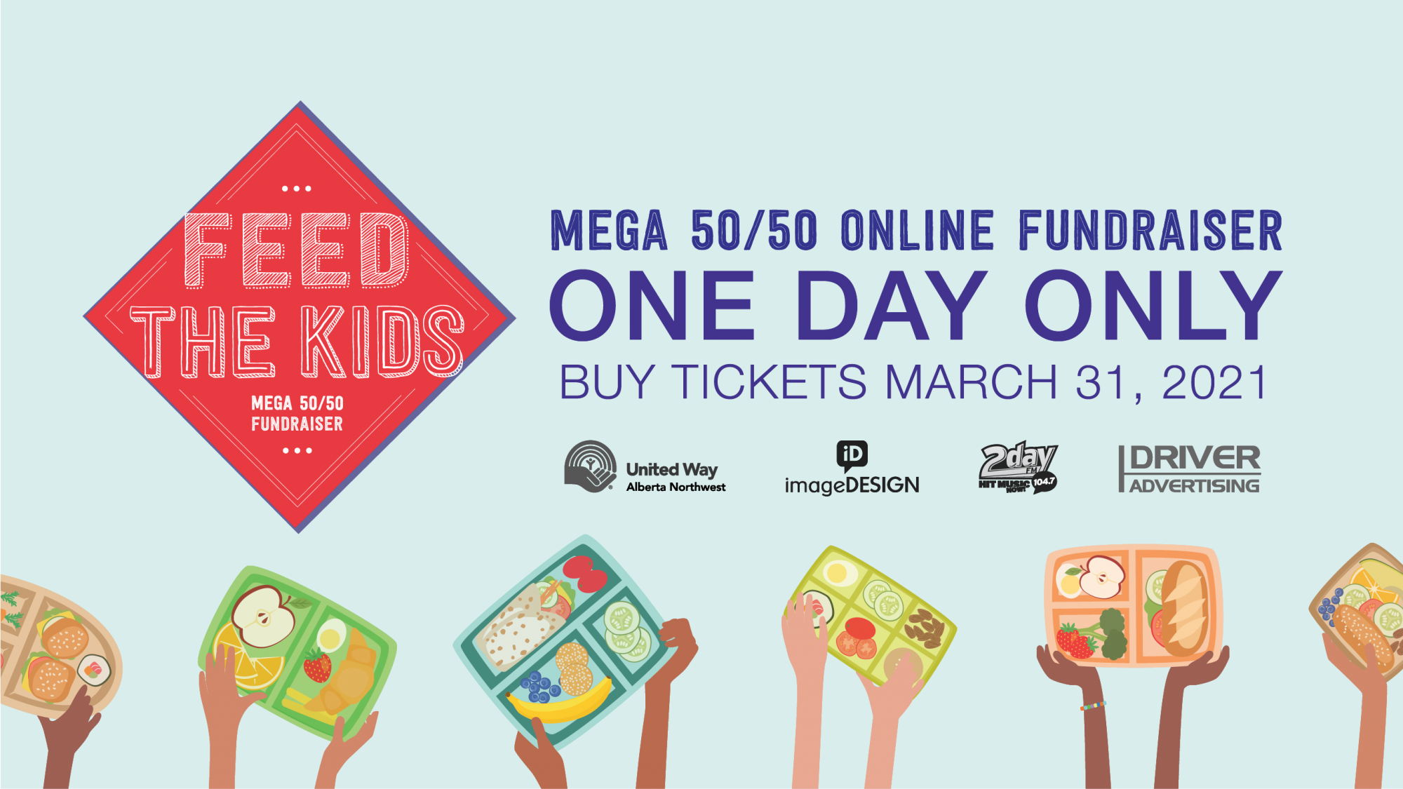 Feed the Kids Mega 50/50 Online Fundraiser